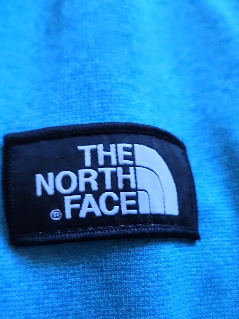 The North Face Blue Black Full Zip Hoodie Light Jacket Men's Small - Picture 6 of 14
